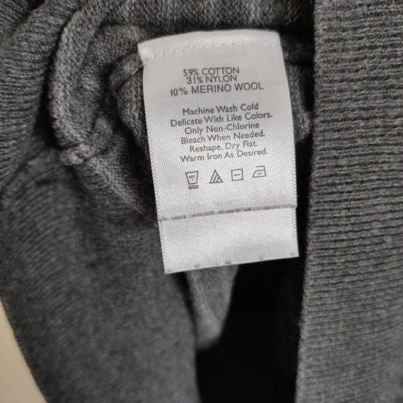 Eddie Bauer Striped Crew Pullover Sweater Wool XL - Picture 7 of 7